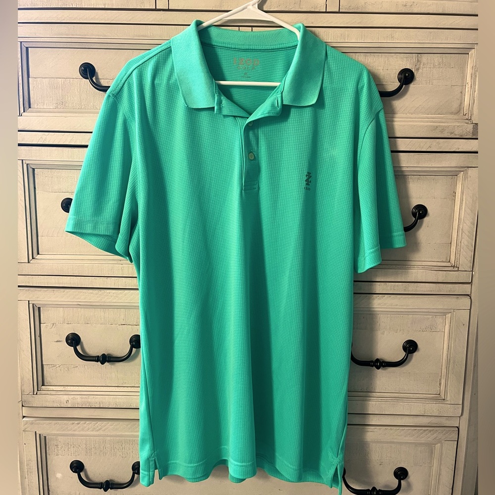 Men's Green Izod Golf Shirt